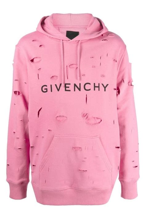 givenchy ripped hoodie replica|givenchy hoodie with holes.